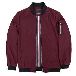 H.T. Niao Maroon Jacket